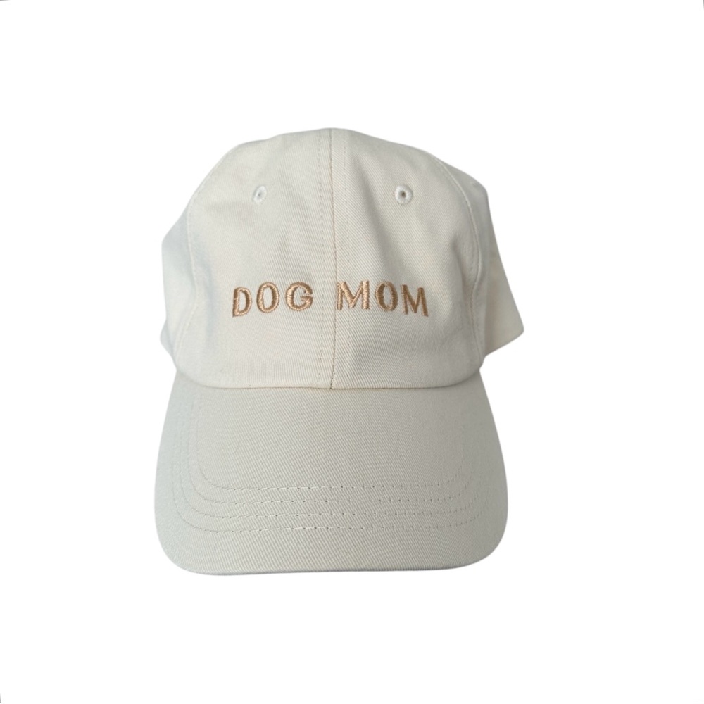 Lucy & Co. Ivory Dog Mom Hat